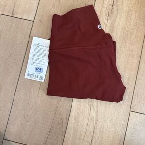 lululemon athletica Deep Red Leggings